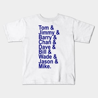 Dallas Cowboys list of coaches Kids T-Shirt